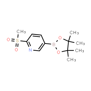 1052138-94-9 | 2-(methylsulfonyl)-5-(4,4,5,5-tetramethyl-1,3,2-dioxaborolan-2-yl)pyridine