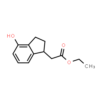 105806-56-2 | ethyl 2-(4-hydroxy-2,3-dihydro-1H-inden-1-yl)acetate