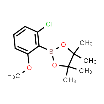 1061367-22-3 | 2-(2-chloro-6-methoxyphenyl)-4,4,5,5-tetramethyl-1,3,2-dioxaborolane