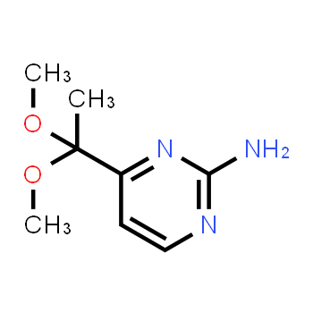 106157-85-1 | 4-(1,1-dimethoxyethyl)pyrimidin-2-amine