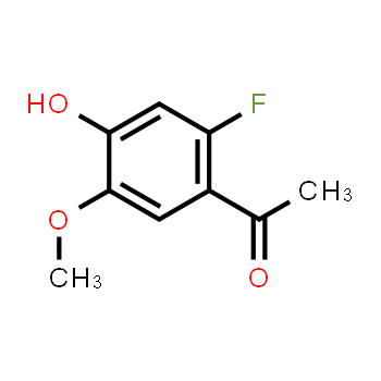 1065076-49-4 | 2'-Fluoro-4'-hydroxy-5'-methoxyacetophenone