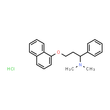 1071929-03-7 | N,N-Dimethyl-alpha-[2-(1-naphthalenyloxy)ethyl]benzenemethanamine hydrochloride (1:1)