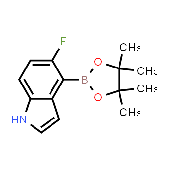 1072009-08-5 | 5-fluoro-4-(tetramethyl-1,3,2-dioxaborolan-2-yl)-1H-indole