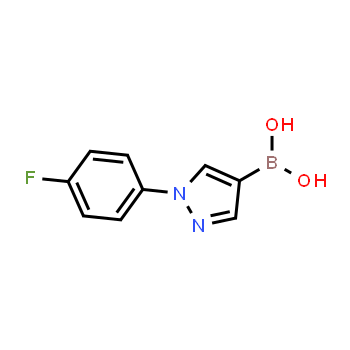 1072945-89-1 | (1-(4-fluorophenyl)-1H-pyrazol-4-yl)boronic acid