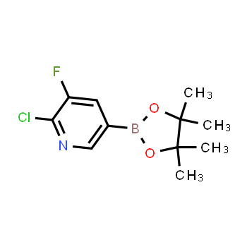 1073312-28-3 | 2-chloro-3-fluoro-5-(4,4,5,5-tetramethyl-1,3,2-dioxaborolan-2-yl)pyridine