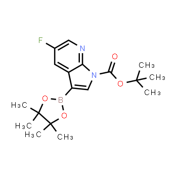 1073338-93-8 | tert-butyl 5-fluoro-3-(4,4,5,5-tetramethyl-1,3,2-dioxaborolan-2-yl)-1h-pyrrolo[2,3-b]pyridine-1-carboxylate