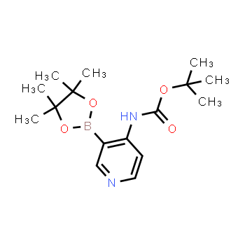 1073354-02-5 | tert-butyl (3-(4,4,5,5-tetramethyl-1,3,2-dioxaborolan-2-yl)pyridin-4-yl)carbamate