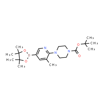 1073354-54-7 | tert-butyl 4-(3-methyl-5-(4,4,5,5-tetramethyl-1,3,2-dioxaborolan-2-yl)pyridin-2-yl)piperazine-1-carboxylate