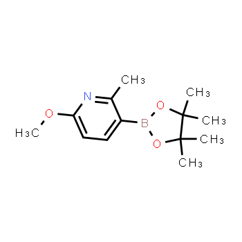 1080028-73-4 | 6-methoxy-2-methyl-3-(4,4,5,5-tetramethyl-1,3,2-dioxaborolan-2-yl)pyridine