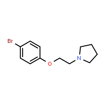 1081-73-8 | 1-(2-(4-bromophenoxy)ethyl)pyrrolidine