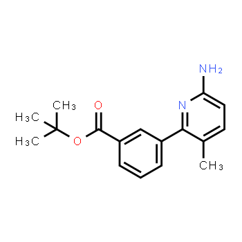 1083057-14-0 | tert-butyl 3-(6-amino-3-methylpyridin-2-yl)benzoate