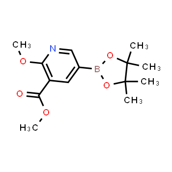 1083168-93-7 | methyl 2-methoxy-5-(4,4,5,5-tetramethyl-1,3,2-dioxaborolan-2-yl)nicotinate