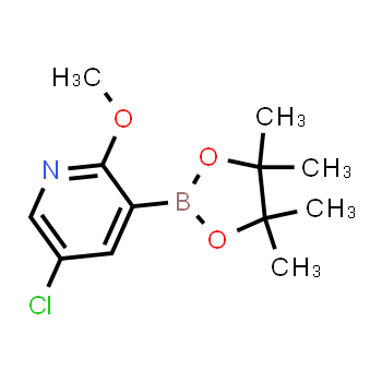 1083168-96-0 | 5-chloro-2-methoxy-3-(4,4,5,5-tetramethyl-1,3,2-dioxaborolan-2-yl)pyridine