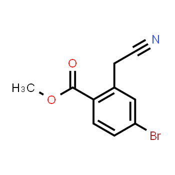 1083181-36-5 | 4-Bromo-2-cyanomethylbenzoic acid methyl ester