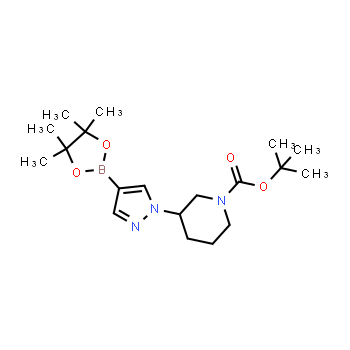 1092563-74-0 | tert-butyl 3-(4-(4,4,5,5-tetramethyl-1,3,2-dioxaborolan-2-yl)-1H-pyrazol-1-yl)piperidine-1-carboxylate