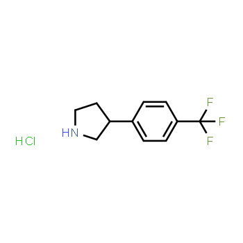 1095545-12-2 | 3-[4-(trifluoromethyl)phenyl]pyrrolidine hydrochloride