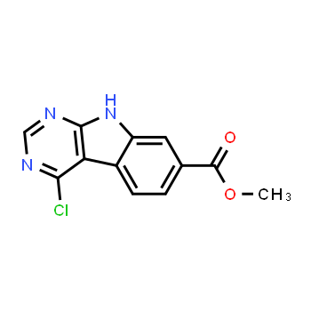 1096471-98-5 | methyl 4-chloro-9H-pyrimido[4,5-b]indole-7-carboxylate