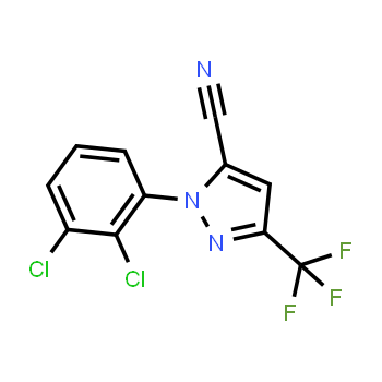 110234-43-0 | 1-(2,3-Dichlorophenyl)-3-(trifluoromethyl)-1H-pyrazole-5-carbonitrile