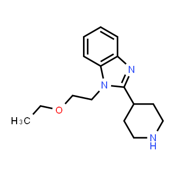 110963-63-8 | 1-(2-Ethoxyethyl)-2-(4-piperidinyl)-1H-benzimidazole