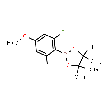 1111096-19-5 | 2-(2,6-difluoro-4-methoxyphenyl)-4,4,5,5-tetramethyl-1,3,2-dioxaborolane