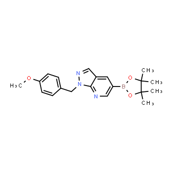 1111638-36-8 | 1-(4-methoxybenzyl)-5-(4,4,5,5-tetramethyl-1,3,2-dioxaborolan-2-yl)-1H-pyrazolo[3,4-b]pyridine