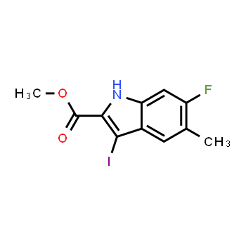 1126423-38-8 | methyl 6-fluoro-3-iodo-5-methyl-1H-indole-2-carboxylate