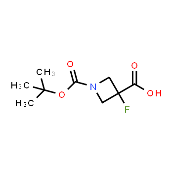 1126650-67-6 | 1-[(tert-butoxy)carbonyl]-3-fluoroazetidine-3-carboxylic acid