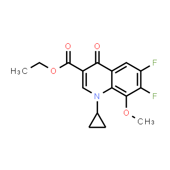 112811-71-9 | 1-Cyclopropyl-6,7-difluoro-1,4-dihydro-8-methoxy-4-oxo-3-quinolinecarboxylic acid ethyl ester