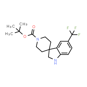 1128150-05-9 | tert-butyl 5-trifluoromethylspiro[indoline-3,4'-piperidine]-1'-carboxylate