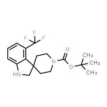 1129421-52-8 | tert-butyl 4-trifluoromethylspiro[indoline-3,4'-piperidine]-1'-carboxylate