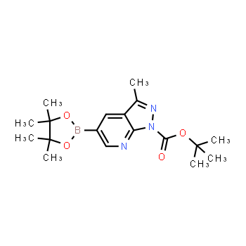 1131121-50-0 | tert-butyl 3-methyl-5-(4,4,5,5-tetramethyl-1,3,2-dioxaborolan-2-yl)-1H-pyrazolo[3,4-b]pyridine-1-carboxylate