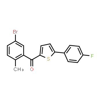 1132832-75-7 | (5-Bromo-2-methylphenyl)[5-(4-fluorophenyl)-2-thienyl]methanone