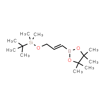 114653-19-9 | (E)-tert-butyldimethyl((3-(4,4,5,5-tetramethyl-1,3,2-dioxaborolan-2-yl)allyl)oxy)silane