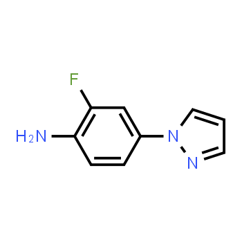 1147557-79-6 | 2-fluoro-4-(1H-pyrazol-1-yl)aniline