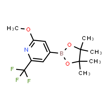 1150561-66-2 | 2-methoxy-4-(4,4,5,5-tetramethyl-1,3,2-dioxaborolan-2-yl)-6-(trifluoromethyl)pyridine