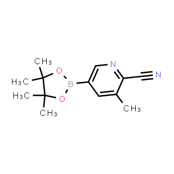 1150561-70-8 | 3-methyl-5-(4,4,5,5-tetramethyl-1,3,2-dioxaborolan-2-yl)picolinonitrile