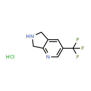 1158357-67-5 | 3-(trifluoromethyl)-5H,6H,7H-pyrrolo[3,4-b]pyridine hydrochloride