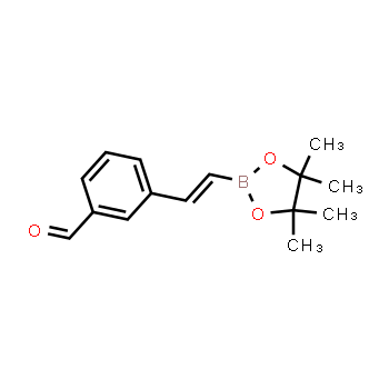 1160924-30-0 | (E)-3-(2-(4,4,5,5-tetramethyl-1,3,2-dioxaborolan-2-yl)vinyl)benzaldehyde