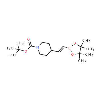 1160924-51-5 | (E)-tert-butyl 4-(2-(4,4,5,5-tetramethyl-1,3,2-dioxaborolan-2-yl)vinyl)piperidine-1-carboxylate