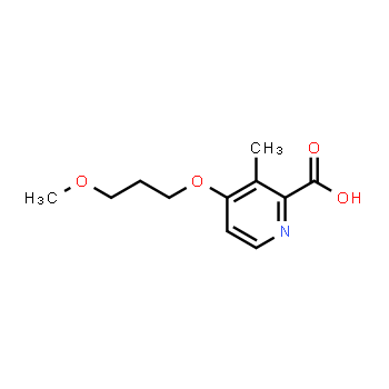 1163685-31-1 | 4-(3-methoxypropoxy)-3-methylpicolinic acid