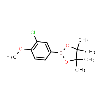 1165936-01-5 | 2-(3-chloro-4-methoxyphenyl)-4,4,5,5-tetramethyl-1,3,2-dioxaborolane