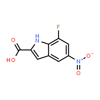 1167055-34-6 | 7-fluoro-5-nitro-1H-indole-2-carboxylic acid