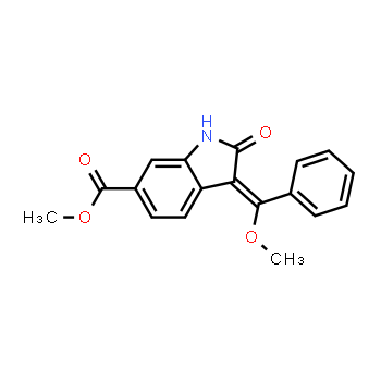 1168150-46-6 | 3E-2,3-Dihydro-3-(methoxyphenylmethylene)-2-oxo-1H-indole-6-carboxylic acid methyl ester