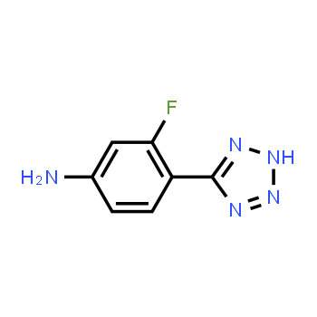 1171930-26-9 | 3-fluoro-4-(2H-1,2,3,4-tetrazol-5-yl)aniline