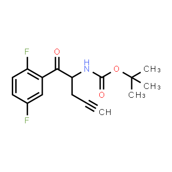 1172623-96-9 | Carbamic acid, N-[1-(2,5-difluorobenzoyl)-3-butyn-1-yl]-, 1,1-dimethylethyl ester