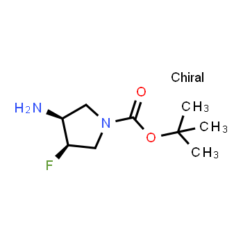 1174020-30-4 | tert-butyl (3S,4R)-3-amino-4-fluoropyrrolidine-1-carboxylate