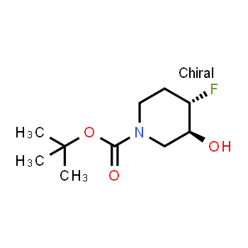 1174020-45-1 | 1-​Piperidinecarboxylic acid, 4-​fluoro-​3-​hydroxy-​, 1,​1-​dimethylethyl ester, (3S,​4S)​-