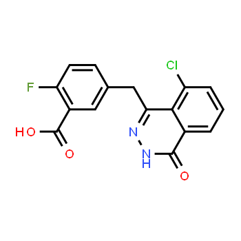 1174044-59-7 | 2-Fluoro-5-((8-chloro-4-oxo-3,4-dihydrophthalazin-1-yl)methyl)benzoic acid