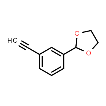 117569-61-6 | 2-(3-ethynylphenyl)-1,3-dioxolane