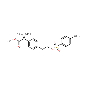 1181267-30-0 | methyl 2-methyl-2-(4-(2-(tosyloxy)ethyl)phenyl)propanoate